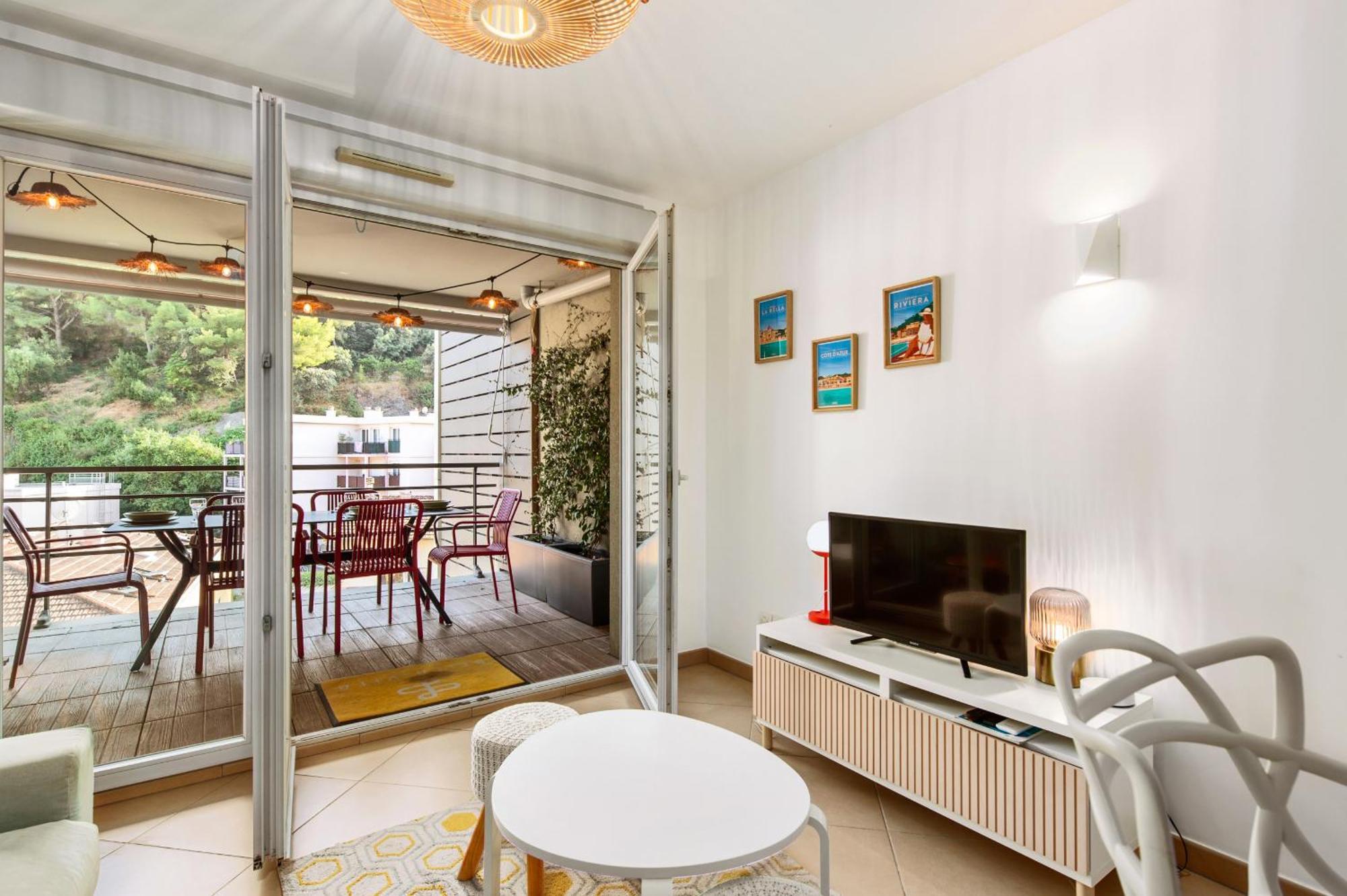 "L'Idyllique" Parking, Piscine, Plage, Calme Assure, Gare Roquebrune-Cap-Martin Exterior photo